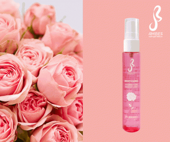 Amber淨白雪肌玫瑰水